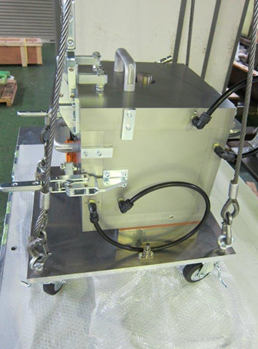 ウレタン立方体テストピース成型装置